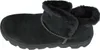 A single black winter boot with faux fur trim is shown against a white background. Voir les images du produit