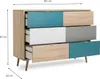 Schubladenschrank Kuba 6 Schubladen Produktbild-Vorschau 9