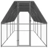 Cloris Designermöbel Outdoor-Hühnerkäfig 2x8x2 m Verzinkter Produktbild-Vorschau 2