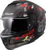 Integralhelm LS2 FF808 STREAM II Angry Monkey Matt Schwarz Produktbild-Vorschau 16