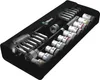 Wera 8100 SC 6, Steckschlüssel-Set, Schwarz, Chrom, Grün, Produktbild-Vorschau 2
