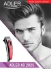 Adler AD 2825 hair trimmers/clipper Black, Red Anteprima dell’immagine prodotto 22