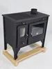 Kaminofen mit Backfach und Herdplatte Eco Retro Holzofen 7  Produktbild-Vorschau 6