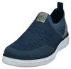 BUGATTI Herren Schlupfsneaker blau grau Strick Textil vegan Produktbild-Vorschau 8