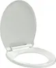 vidaXL Toilettensitz mit Absenkautomatik Weiß Oval Produktbild-Vorschau 8