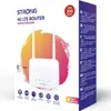 The image shows the packaging of a STRONG 4G LTE router. Náhľad obrázku produktu