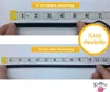 Kottex Gummiband 10 mm x 5 m Weiß – Reißfestes Flachgummi Produktbild-Vorschau 2