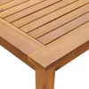 vidaXL Gartentisch 140x80x74 cm Massivholz Akazie Anteprima dell’immagine prodotto 12
