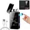 Elektronisches Feuerzeug USB Aufladbar mit "Ich Liebe Dich" Produktbild-Vorschau 1