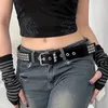 Punk Rock Nietengürtel Nietengürtel Ösenfadengürtel Produktbild-Vorschau 4