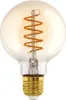 LED žiarovka - jantárová - sklo - E27 - stmievateľná Náhľad obrázku produktu 2