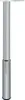 A silver metal furniture leg with an adjustable sleeve. Podgląd zdjęcia produktu