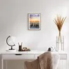 Gerahmtes Poster - Rahmen in heller Eiche - Westen Sonne Produktbild-Vorschau 6
