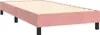 vidaXL Boxspringbett mit Matratze & LED Rosa 100x200 cm Produktbild-Vorschau 5