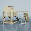 OutdoorToys Outdoor Spielturm mit Wellenrutsche, Spielhaus Produktbild-Vorschau 4