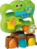 A colorful toy tree with animal figures and tracks. Produktbild-Vorschau