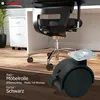 Möbelrolle Durchmesser 50mm/40kg, Platte mit Bremse  | Produktbild-Vorschau 2