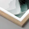 Gerahmtes Poster - Rahmen in heller Eiche - Abstraktion Produktbild-Vorschau 2
