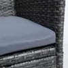 Gartenbank Rattan Gartenmöbel 2-Sitzer Rattanmöbel Sitzbank Produktbild-Vorschau 2