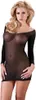 Mandy Mystery lingerie mini-robe en nylon avec fils dorés - Voir les images du produit 7