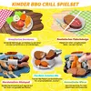 Outdoor-Spielküche Kindergrill Outdoor Holz, BBQ Produktbild-Vorschau 8