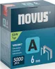 novus 042-0761 novus Tackerklammern Feindraht 53/6, 5.000 Vista previa de la imagen del producto 1