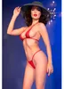 Chilirose - Cr 4840 Mikrobikini Rot S/M Produktbild-Vorschau 7