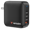 Caricatore Verbatim Mini Gan 165W 3Xusb-C Pd/1X Usb-A Qc Anteprima dell’immagine prodotto 11