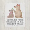 Mr. & Mrs. Panda Decke Bär Kind - Weiß - Geschenk, Mama, Produktbild-Vorschau 2