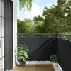 vidaXL Balkon-Sichtschutz Anthrazit 90x300 cm Oxford-Gewebe Produktbild-Vorschau 1