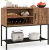 COSTWAY Barschrank mit Weinregalen und Ablageflächen, Produktbild-Vorschau 1