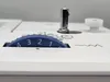 Close-up view of a sewing machine's stitch selection dial and thread spool pin. Náhľad obrázku produktu