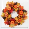 Türkranz Herbst, Kranz Herbst, Ahornblatt Türkranz, Kürbis Produktbild-Vorschau 1
