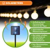 KRUMAD Solarna girlanda ogrodowa 100 LED - ciepłe białe Podgląd zdjęcia produktu 3