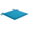 vidaXL Coussin pour chaise de jardin 2 pcs. Bleu 50x50x3 cm Voir les images du produit 18