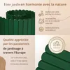 Floranica Bordure de Jardin en bois 30 x 200 cm Vert Voir les images du produit 2