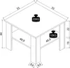 Træ sidebord / sofabord almindelig / dimensioner ca. H. 44 Produktbild-Vorschau 5