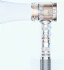 A transparent hairdryer with internal components visible, showing airflow. Podgląd zdjęcia produktu