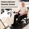 Elektrorollstuhl Elektrisch Faltbar Leicht bis 150KG, Produktbild-Vorschau 2