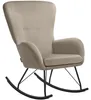 tectake® Schaukelstuhl  Swing 70 x 93 x 100 cm, Produktbild-Vorschau 1