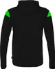 Uhlsport Squad 27 Kapuzenjacke Herren - Schwarz / Neongrün Produktbild-Vorschau 4