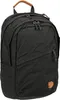 A black Fjällräven backpack is shown from a slightly angled front view against a white background. Anteprima dell’immagine prodotto