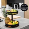 Moritz & Moritz Obstkorb Etagere Rund Schwarz Produktbild-Vorschau 4