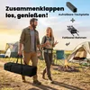 Outsunny Campingtisch Klapptisch mit Netzfach, Tragetasche, Produktbild-Vorschau 4