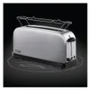 A silver Russell Hobbs toaster is shown on a black background. Podgląd zdjęcia produktu