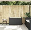 Outdoor-Sitzbank mit Stauraum und Kissen Schwarz 100 cm Produktbild-Vorschau 3