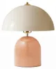 Opviq, Moderne Tischlampe mit Metallkörper, Salmon, 32 cm Produktbild-Vorschau 2