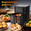 Extralink Air Fryer 6,5 l horkovzdušná fritéza 1800 W s Náhled obrázku produktu 10