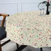 Tischdecke Iris-Erdbeeren Bunt Rund 120cm Schnittkante Produktbild-Vorschau 2