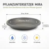 Pflanztopfuntersetzer Mira Anthrazit Ø 24cm - Frostsicher & Produktbild-Vorschau 3